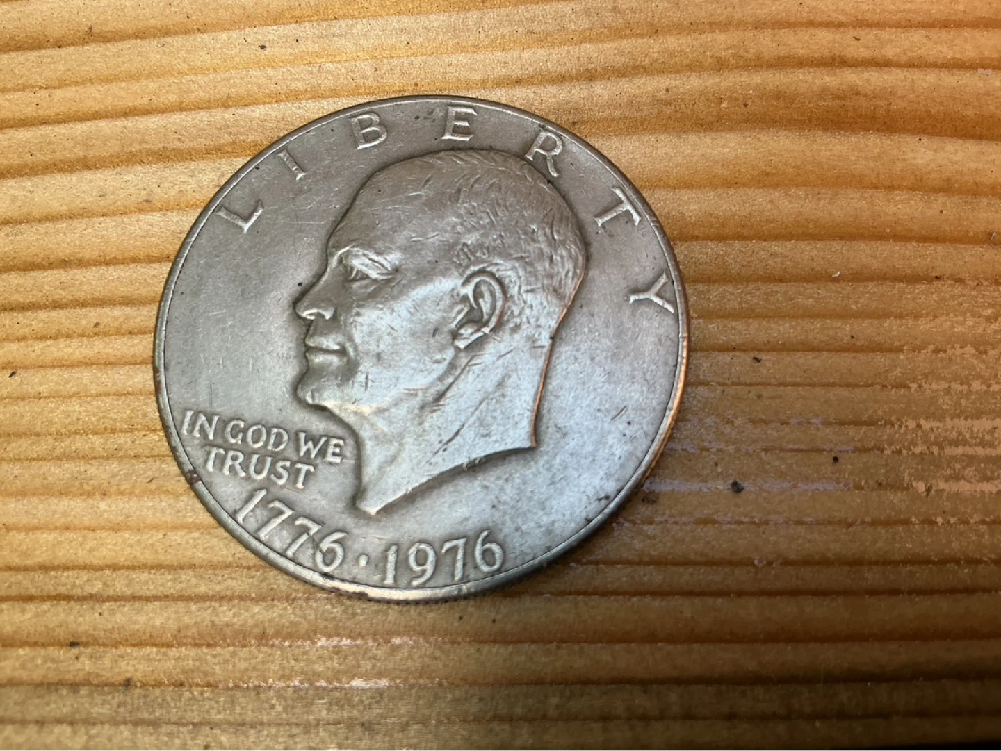 Rare 1796-1976 Eisenhower U.S. Bicentennial One Dollar Coin - photo 5