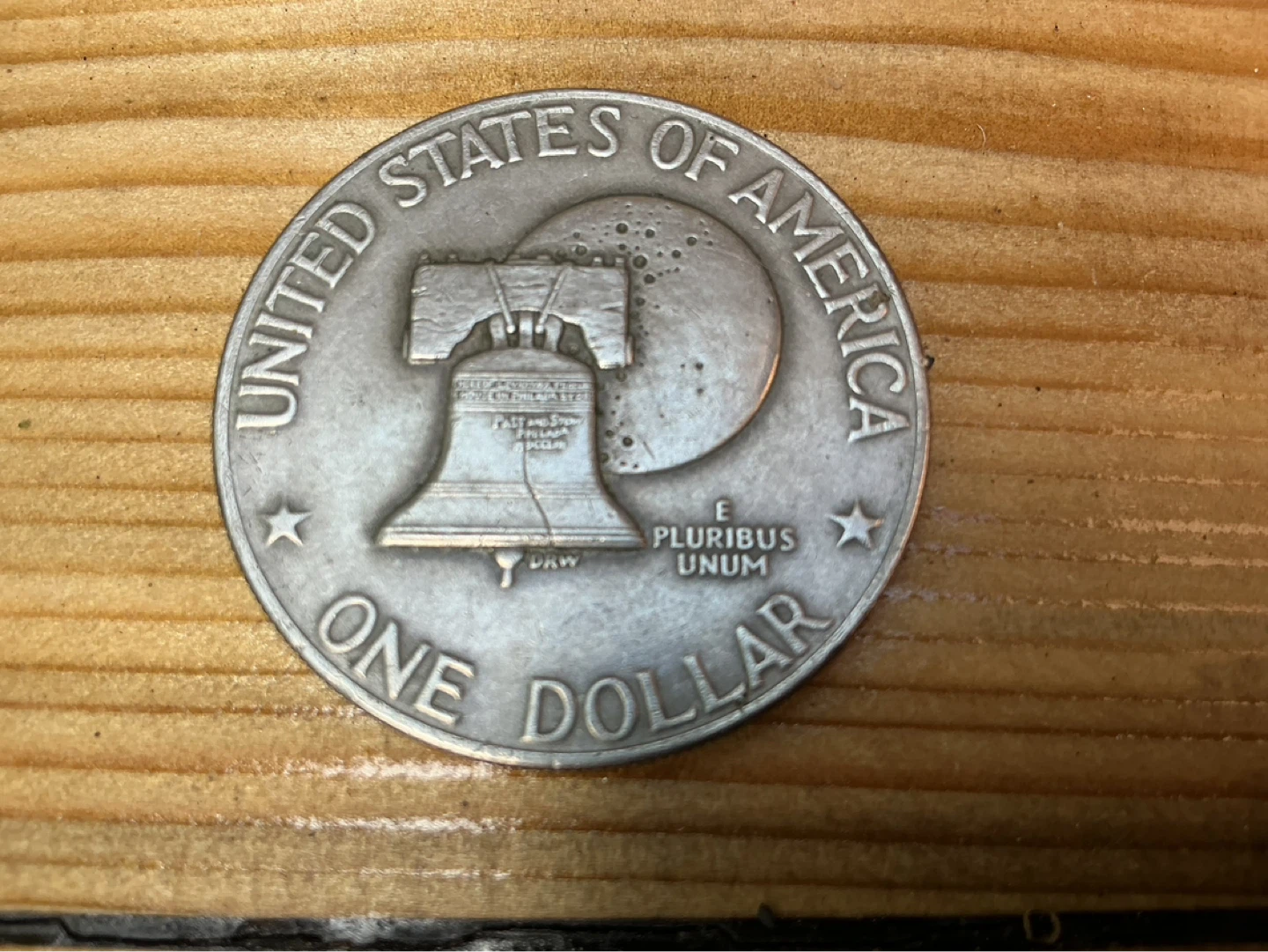 Rare 1796-1976 Eisenhower U.S. Bicentennial One Dollar Coin - photo 2