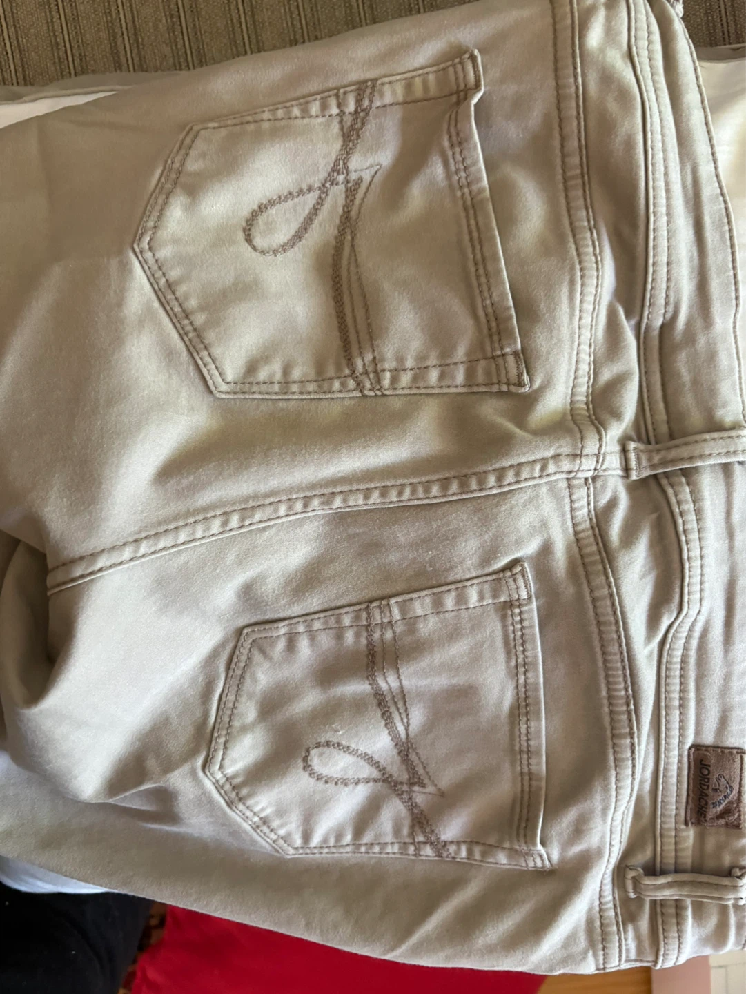 Jordache Skinny Fusele Pants Size 10 - photo 2
