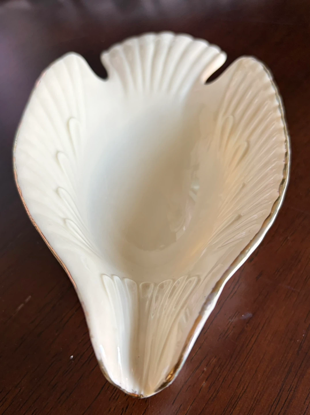 Cream Decorative Serving Dish