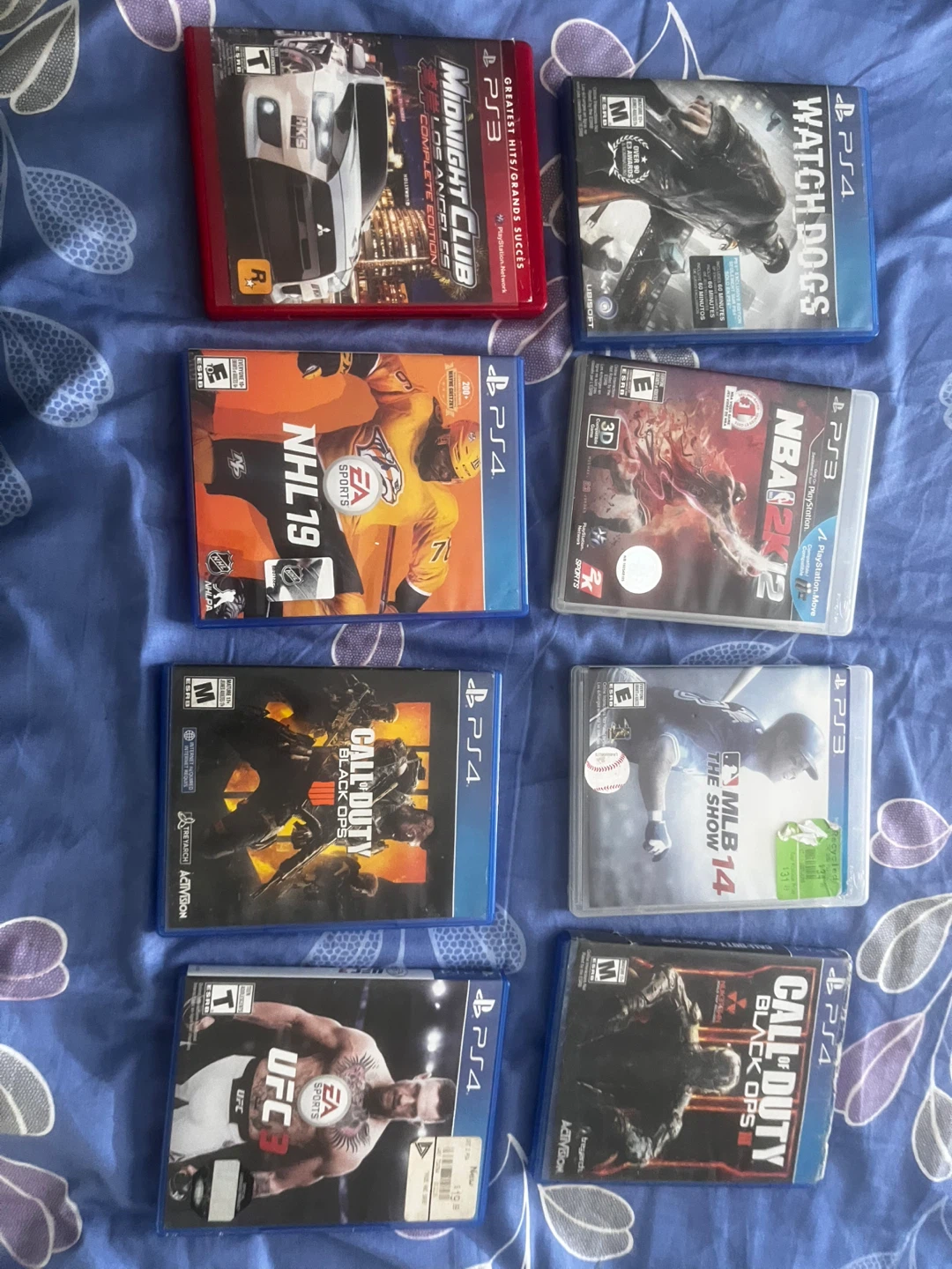 PS4 and PS3 games