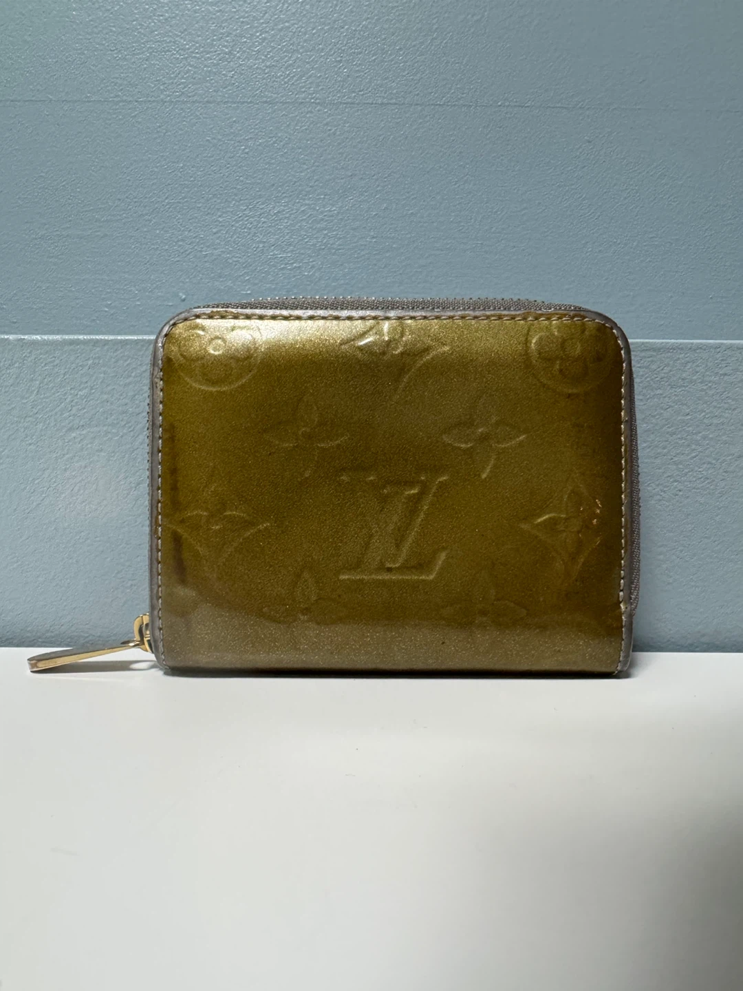 Louis Vuitton Monogram Vernis Zippy Coin Purse Authentic - photo 3
