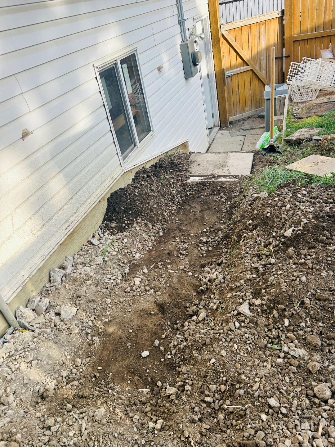 Stepping Stone Pathway with Gravel - photo 2