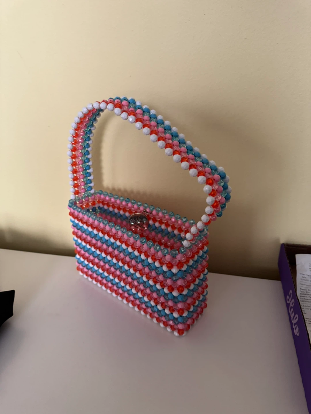 Susan Alexandra Beaded Top Handle Bag - photo 3