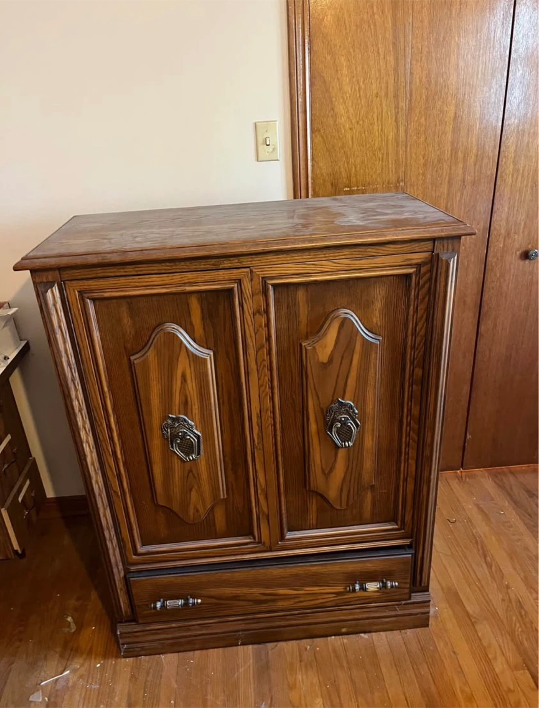 Wooden full bedroom set - photo 2