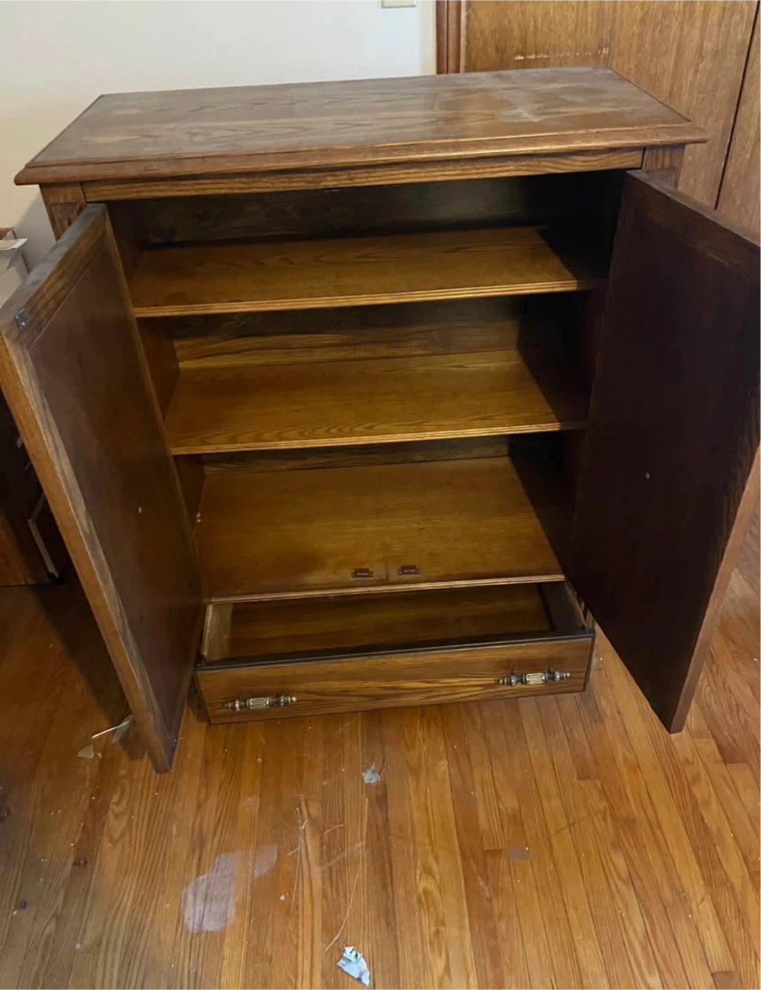 Wooden full bedroom set - photo 3