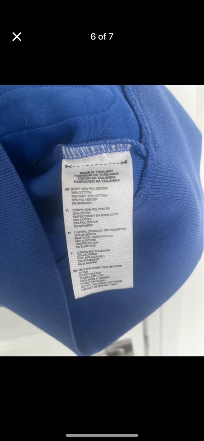 Adidas Climalite Blue Track Jacket - photo 3