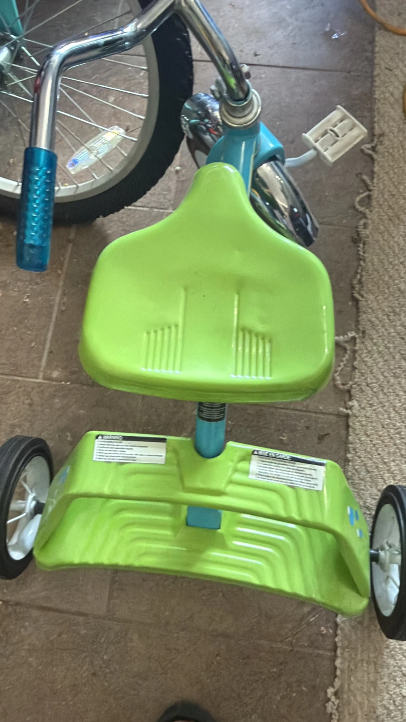 Kids Tricycle - Green and Blue - photo 2