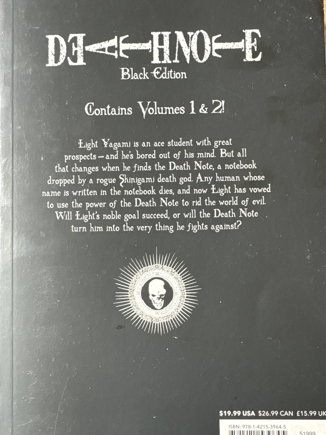 Death Note Black Edition Manga Volumes 1 & 2 - photo 4