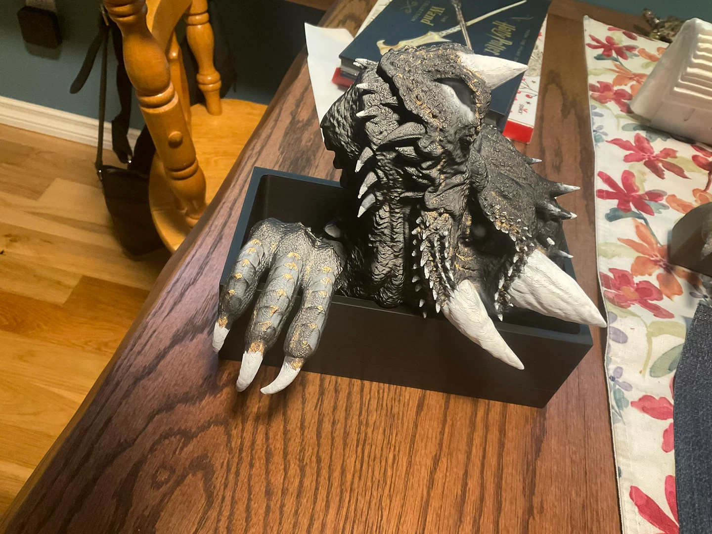 3D printed Dragon Book Nooks