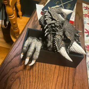 3D printed Dragon Book Nooks