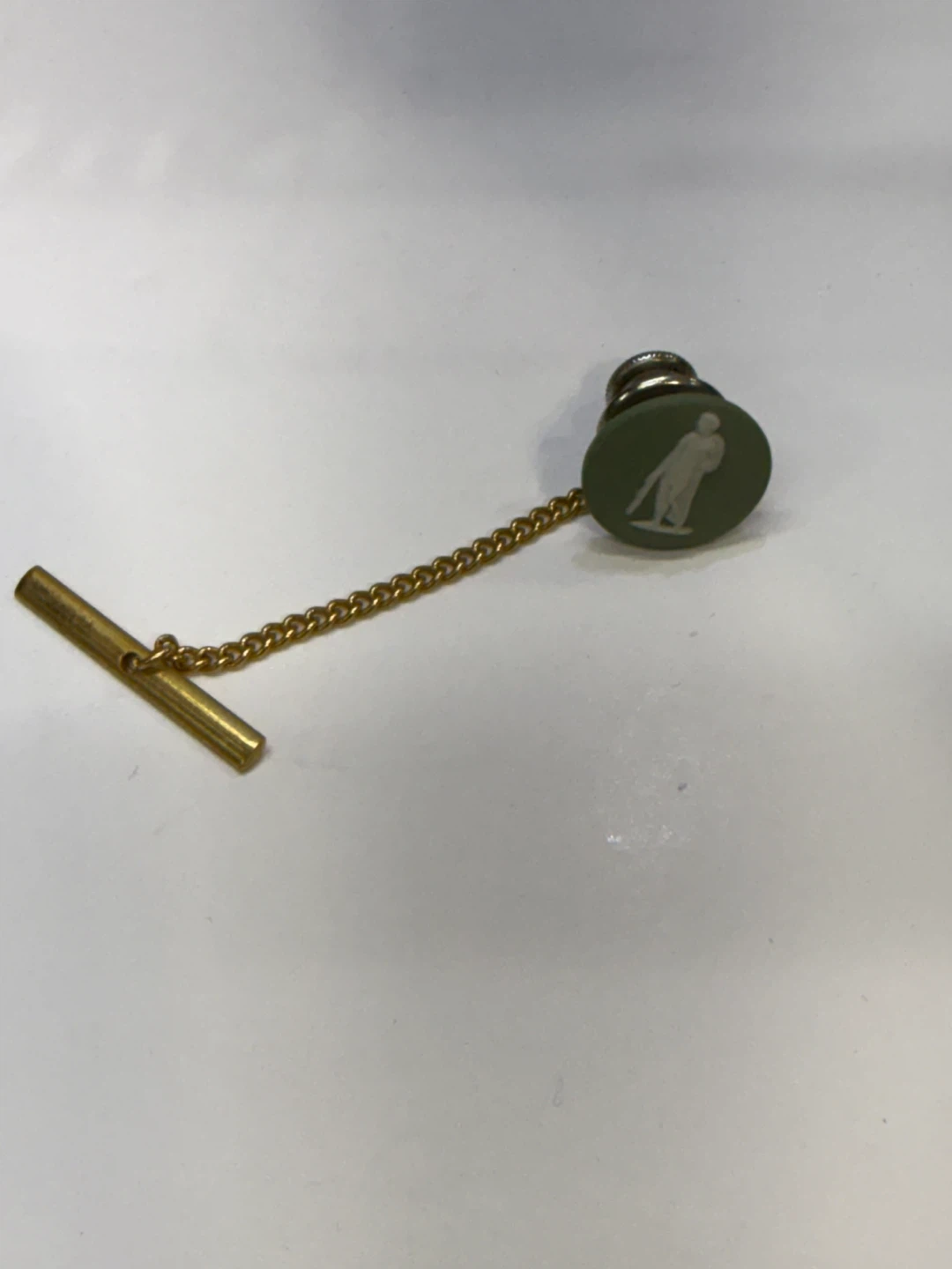 Jasperware Tie Tack Pin