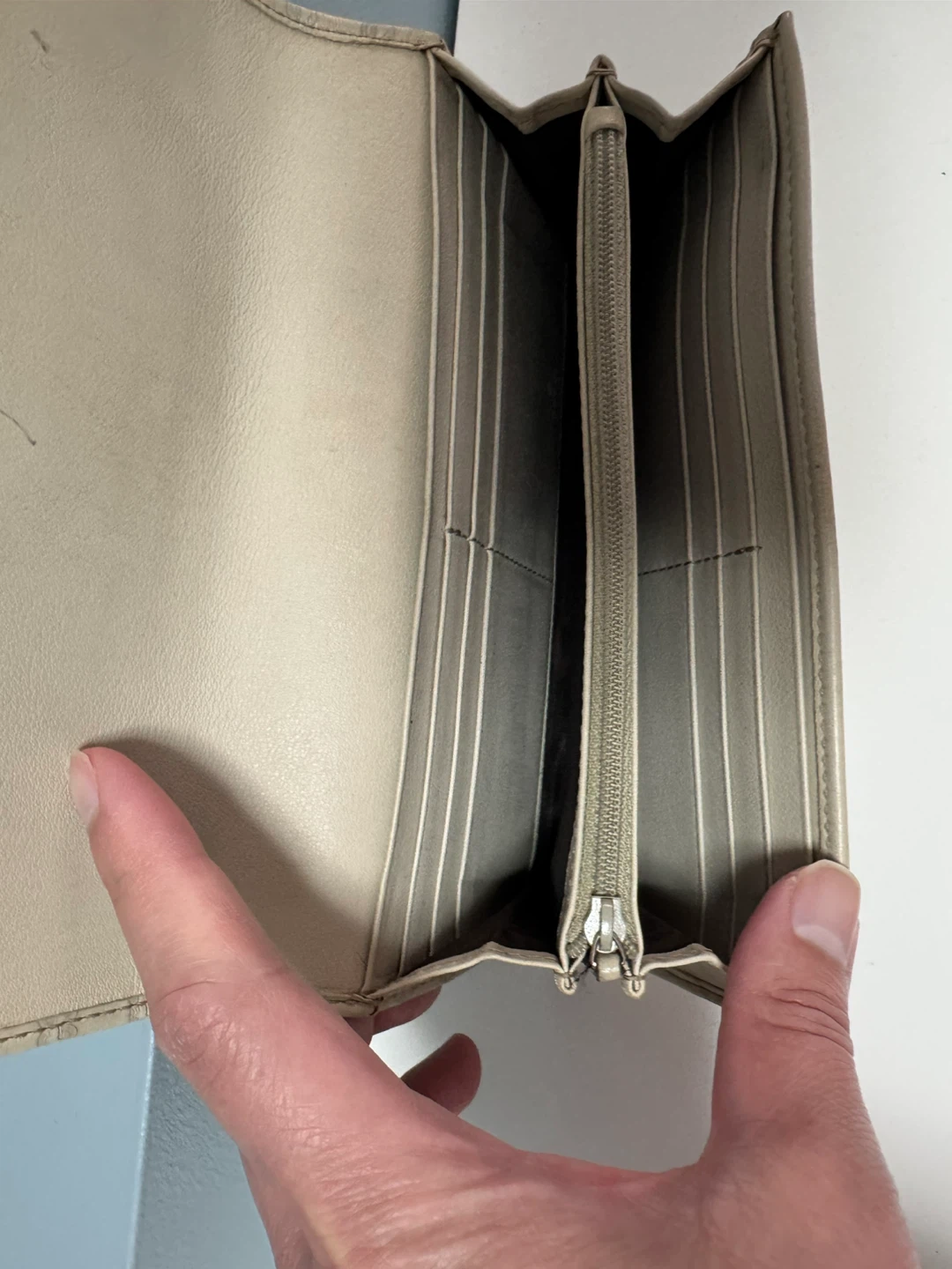 Gucci Monogram Beige Wallet with Belt Authentic - photo 5