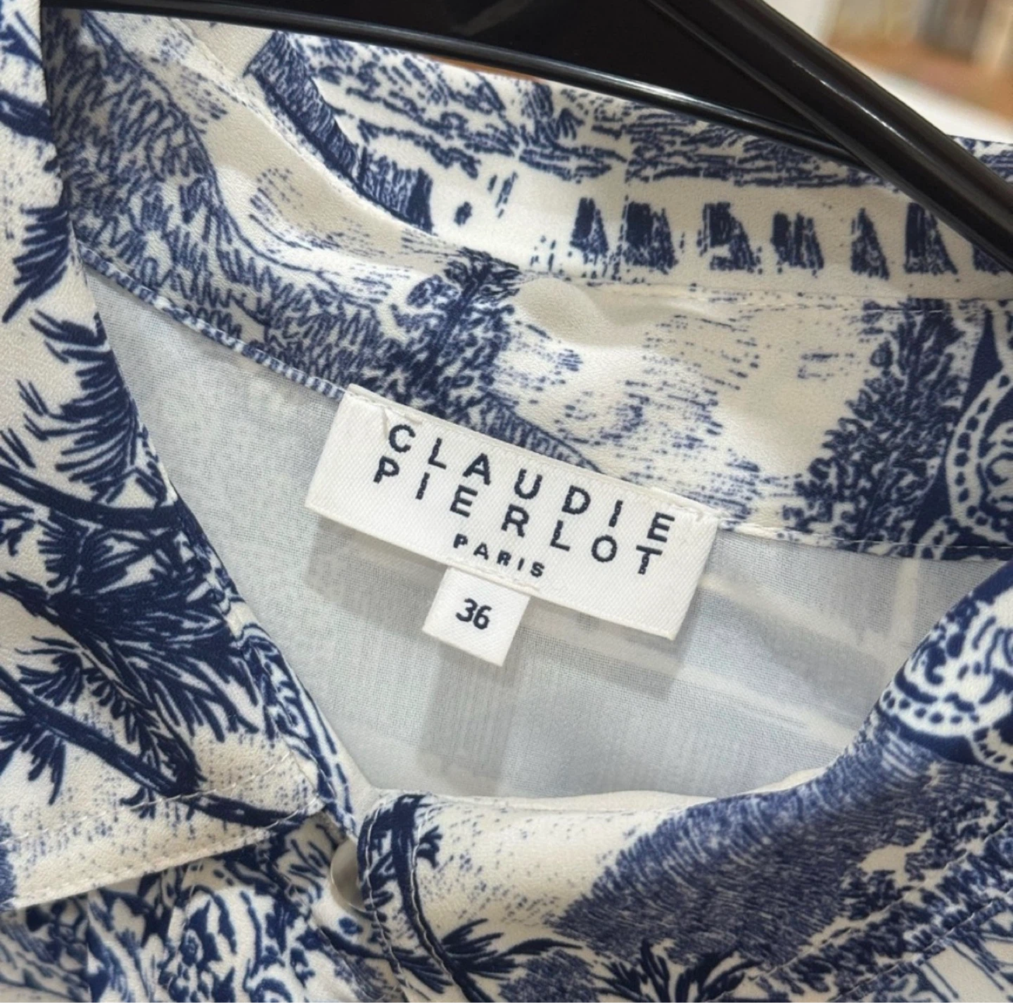 Claudie Pierlot Paris Toile de Jouy Dress FR 36 - photo 4