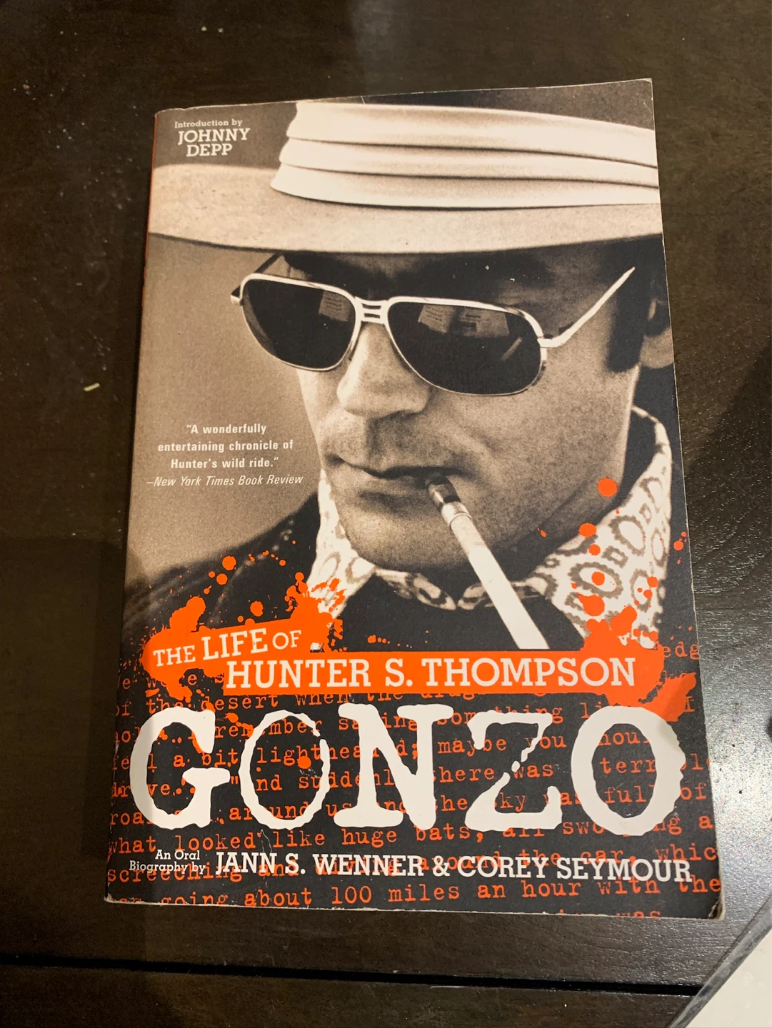 The Life of Hunter S. Thompson Gonzo Book ⚽️