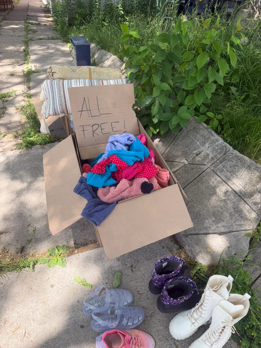 FREE KIDS CLOTHES AND SHOES