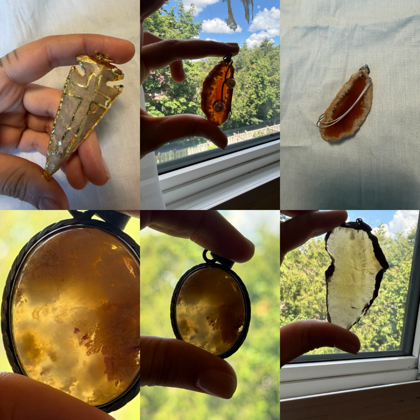 Handmade Crystal Pendant– $25-30 each or Bundle for $275