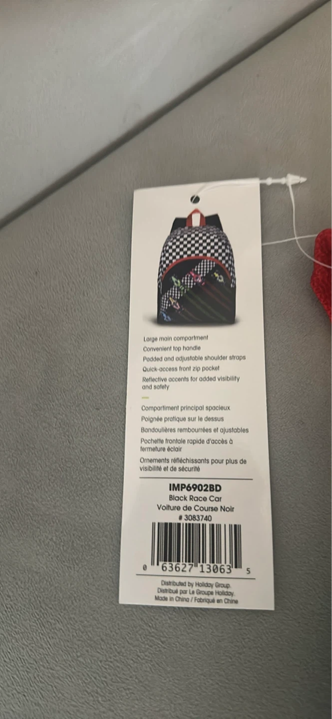 IMPACT Black Race Car Backpack - photo 2