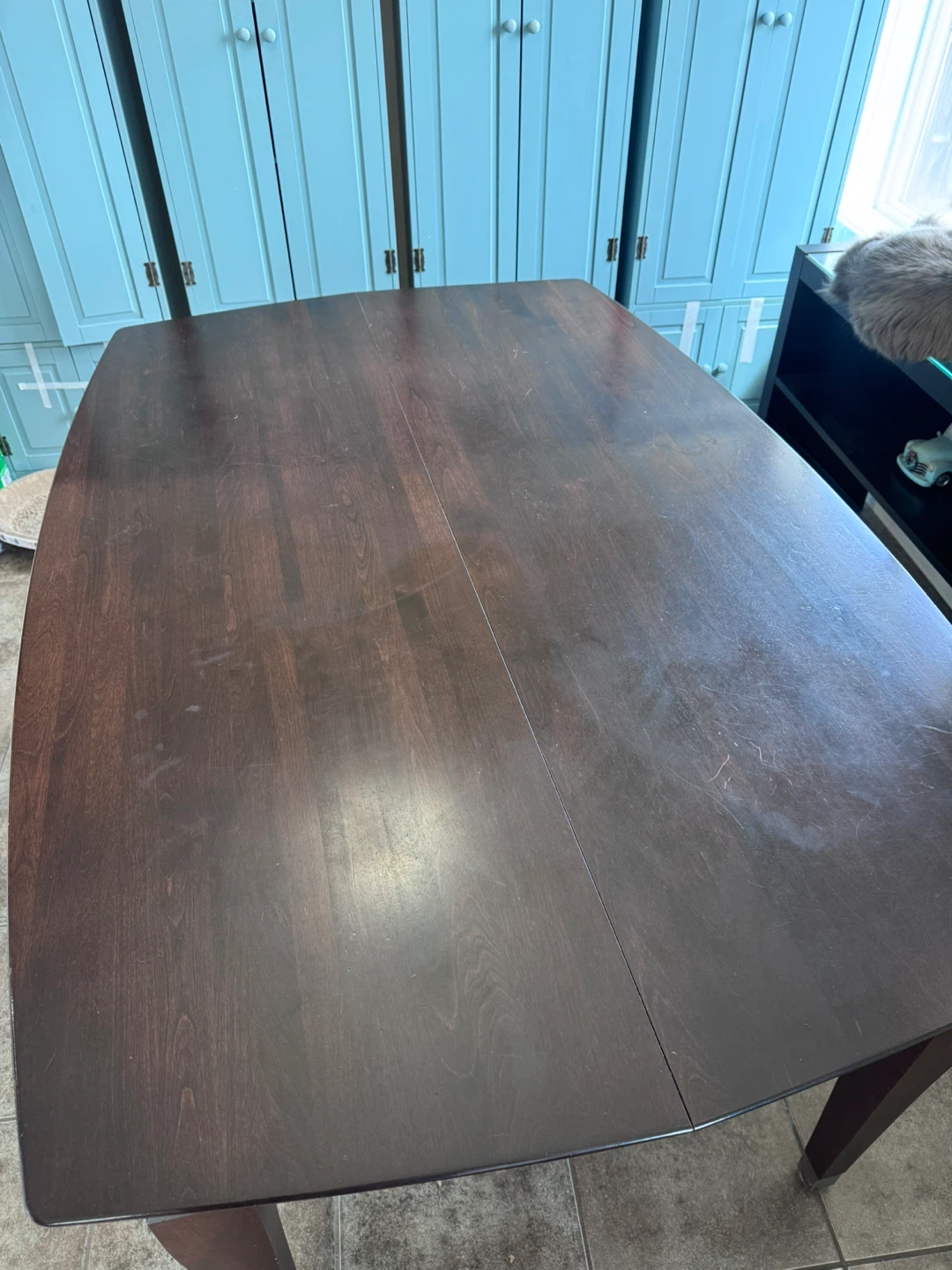 Dark Wood Dining Table - photo 2