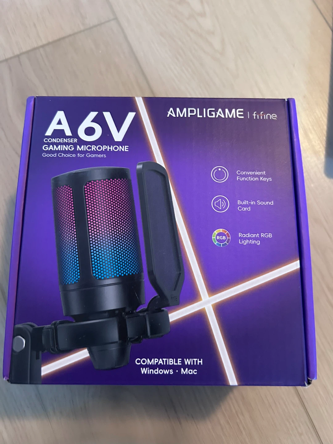 ⚽️Open box⚽️ Gaming Microphone for computer