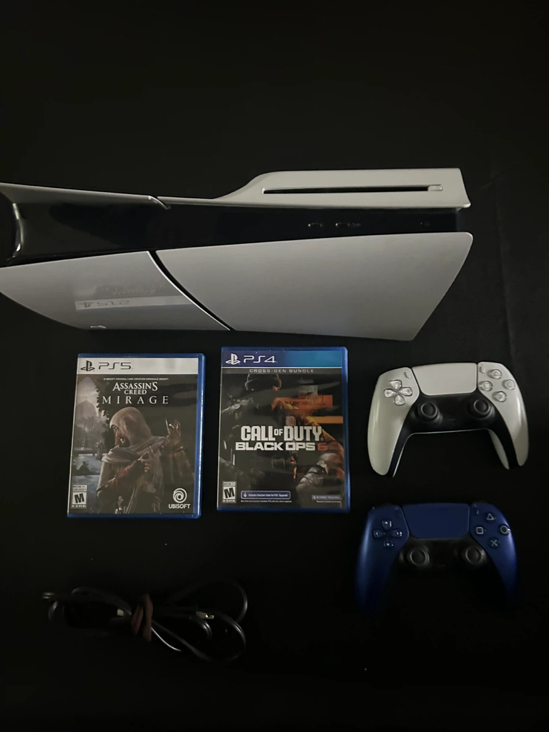 Ps5 bundle 2 controllers 3 Disc games
