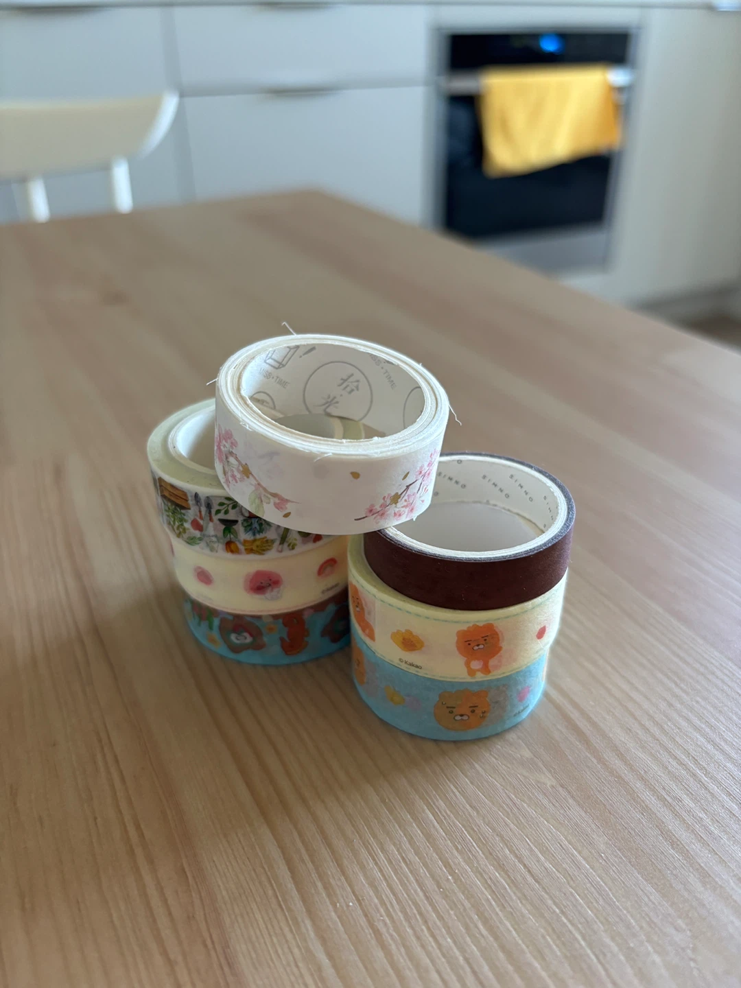 Set of 7 Decorative Washi Tapes ⚽️