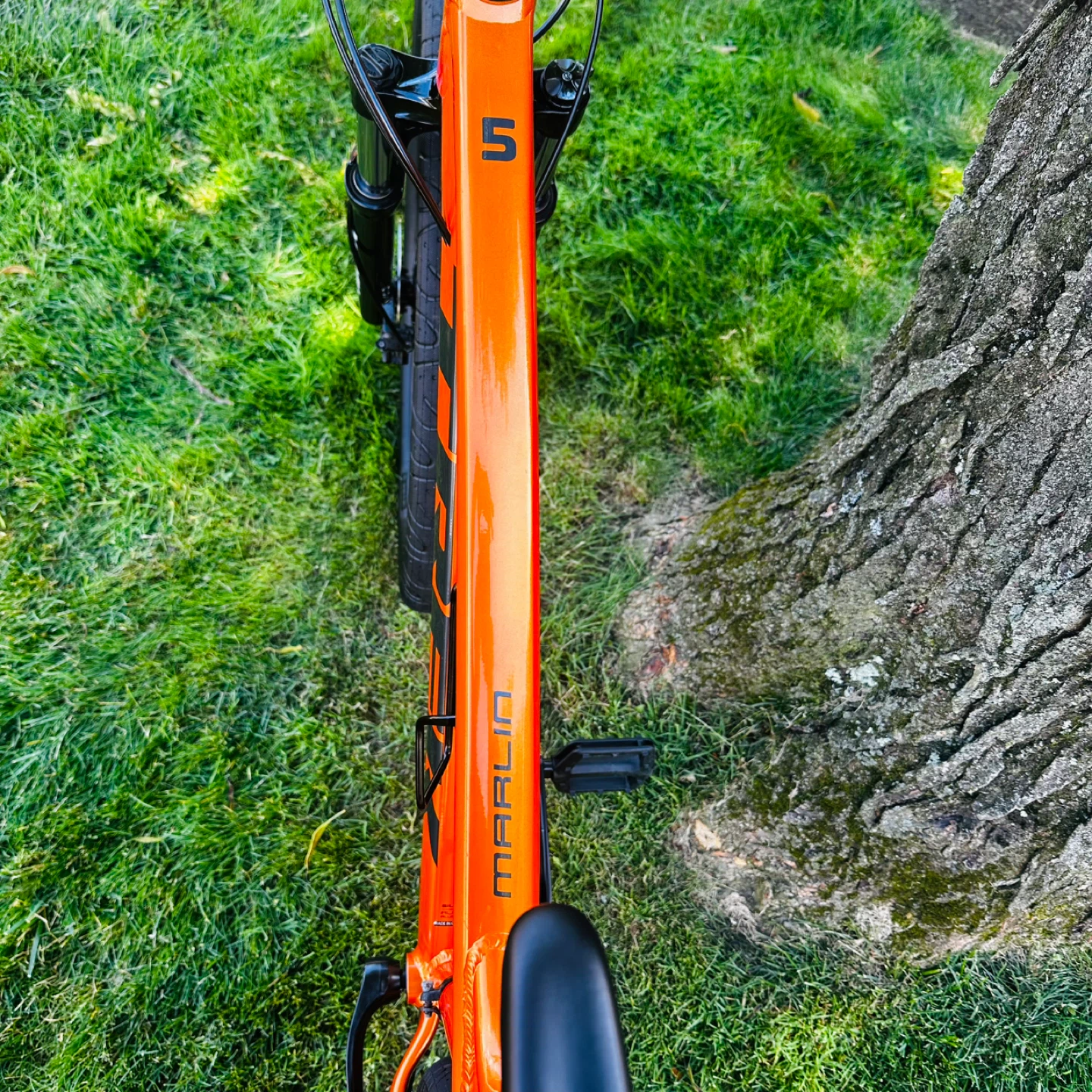 Trek Marlin 5 Mountain Bike - Orange 29 Inches,size XL - photo 3