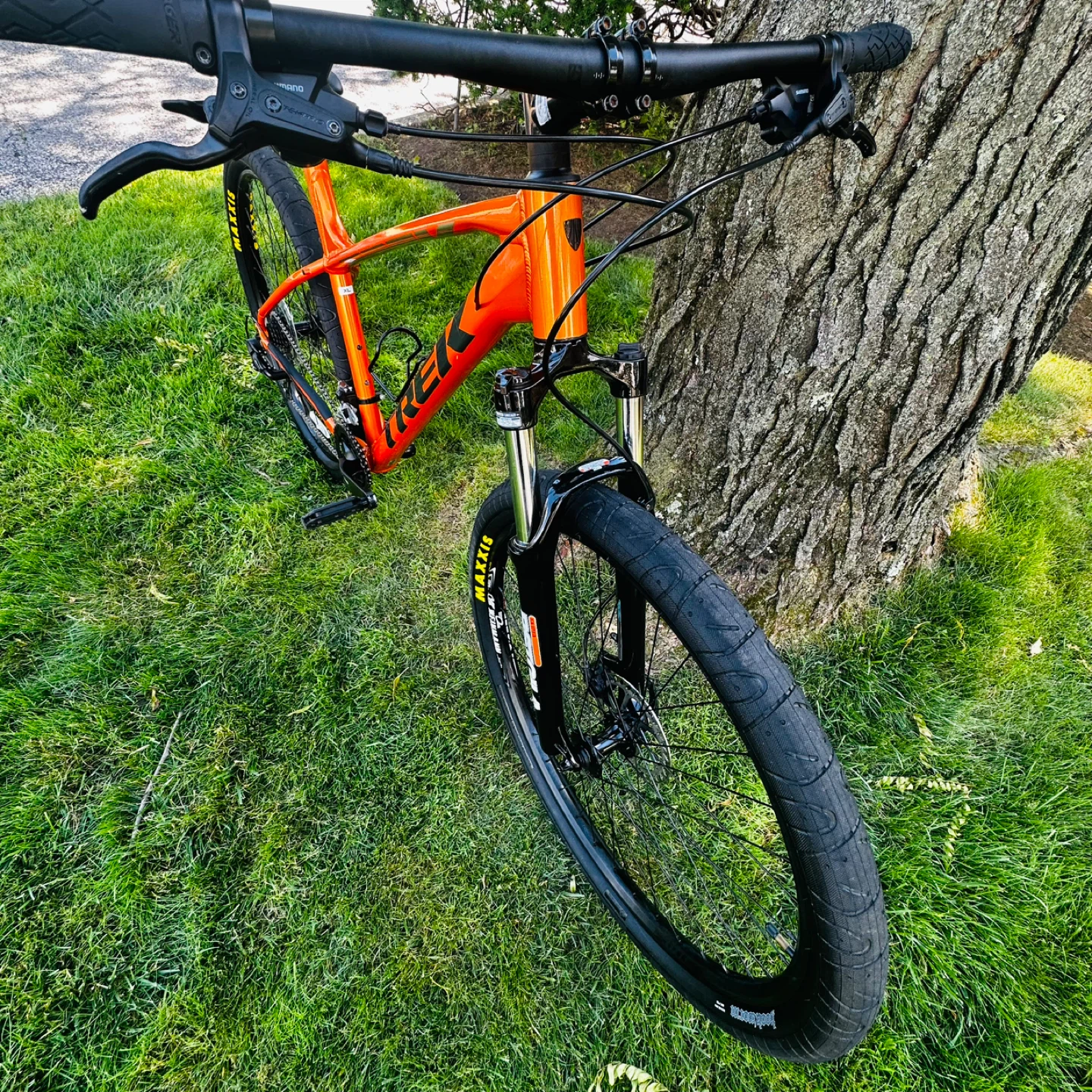 Trek Marlin 5 Mountain Bike - Orange 29 Inches,size XL - photo 4