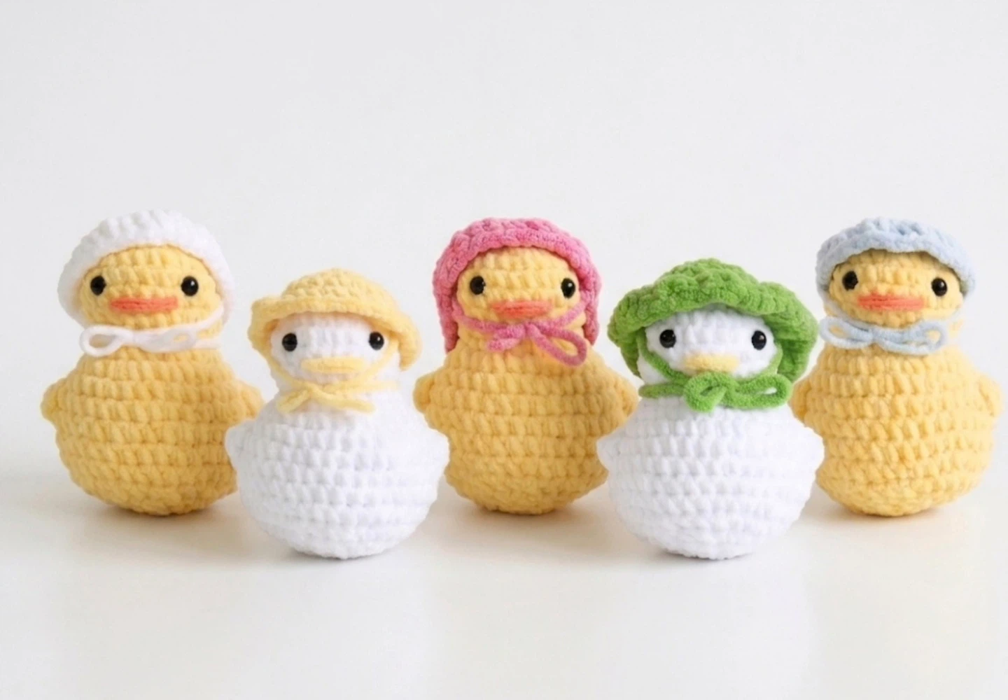 Handmade Crochet Duck Plush Toy