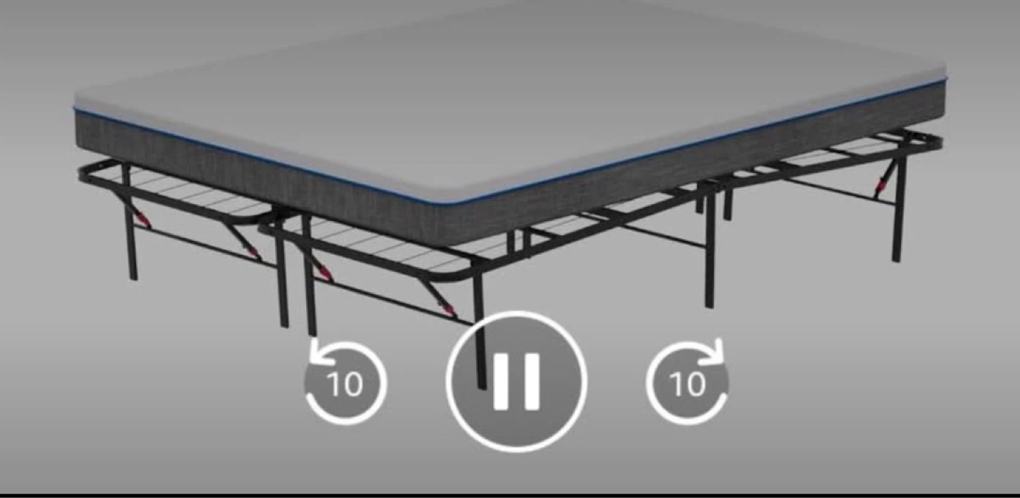 Foldable Metal Bed Frame - photo 3
