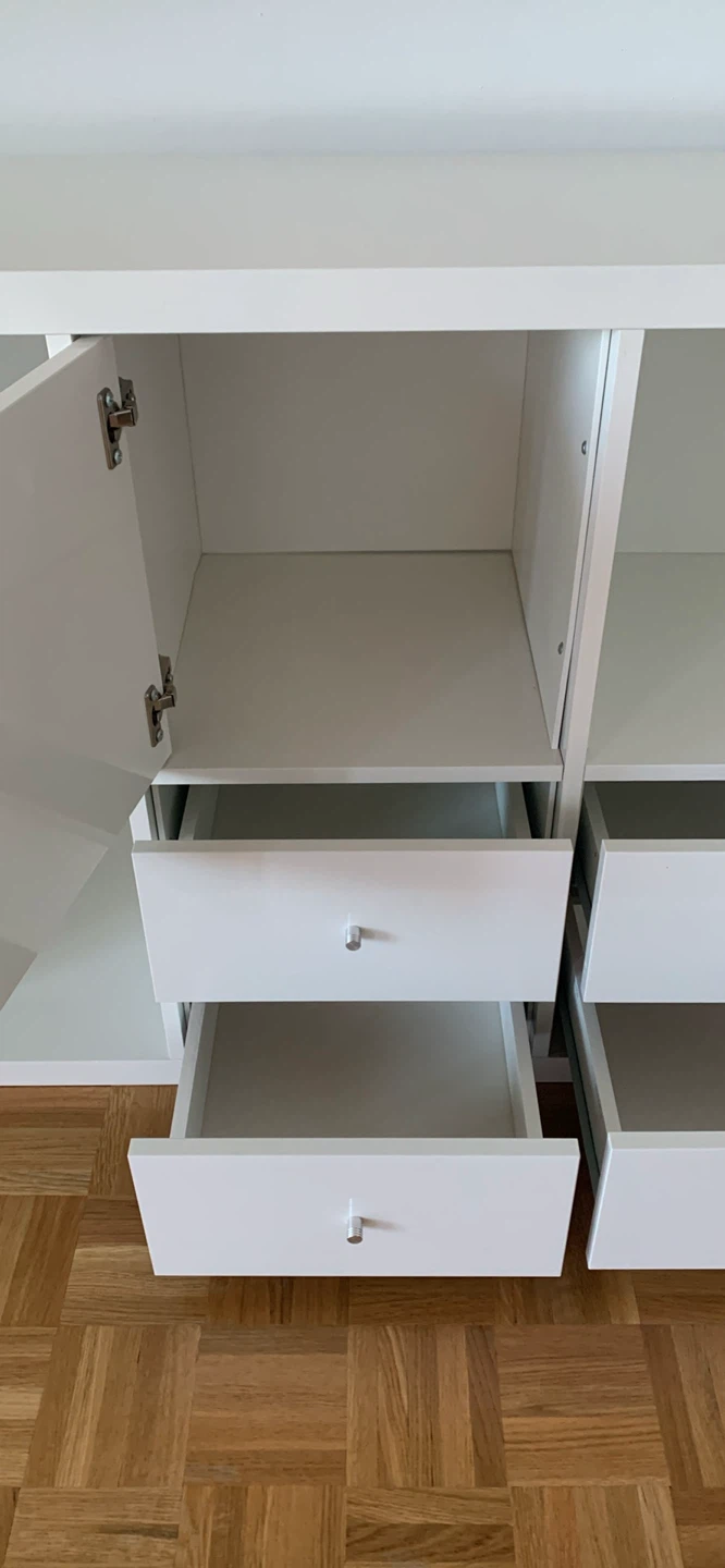 Brand new KALLAX Shelving Unit w/ Drawers & Cabinets / TV Stand - photo 3