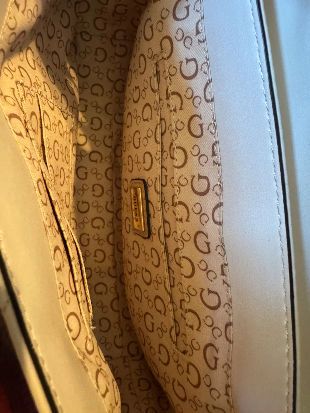 Cream guess purse - photo 3