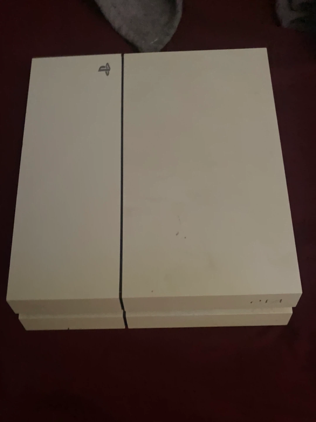 White PlayStation 4 Console with Controller
