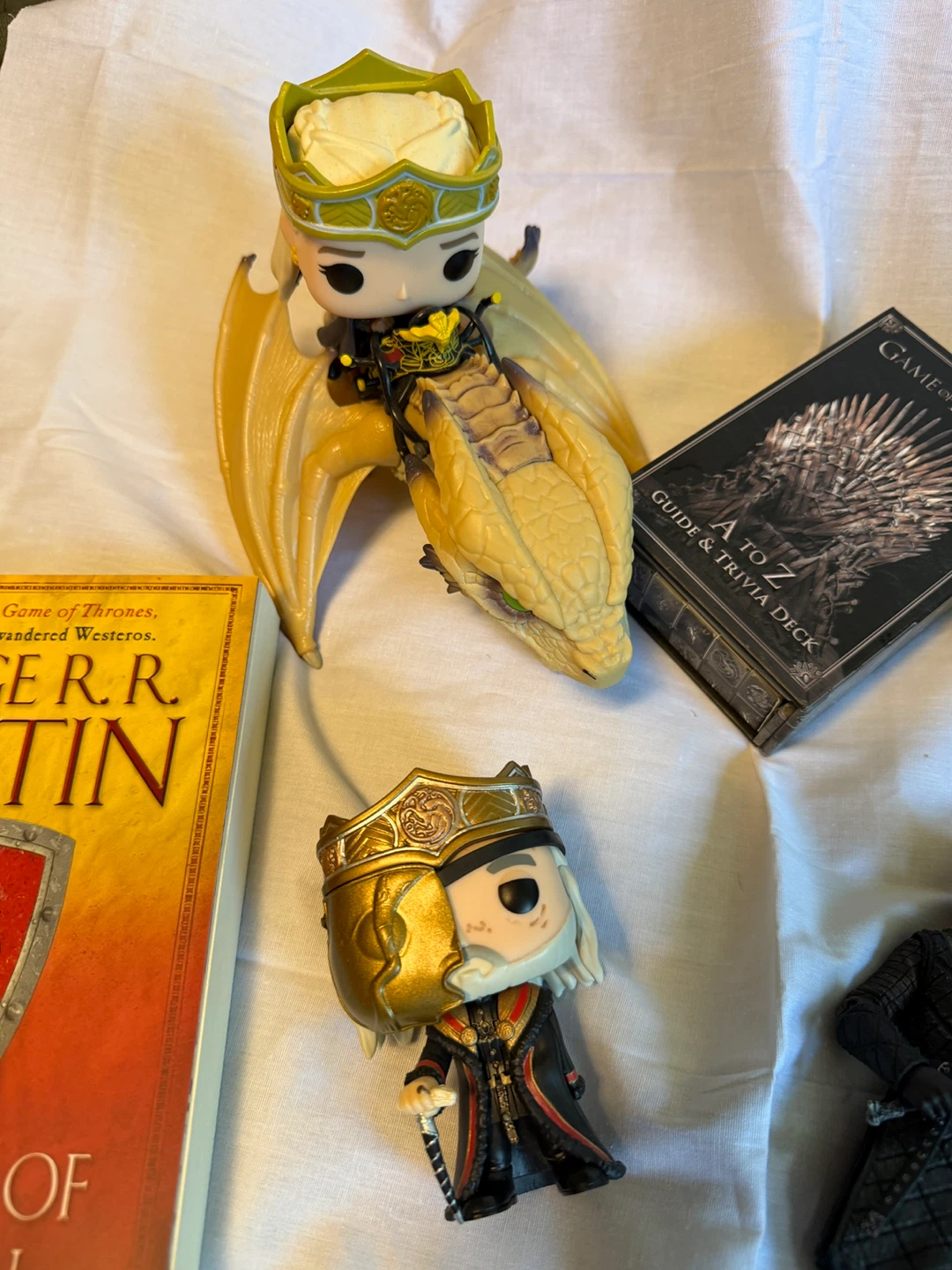 Game of Thrones Funko Pops, Books and Trivia Deck