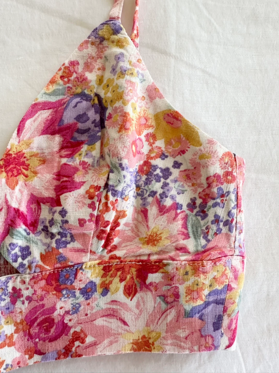 ⚽️ 🆕 H&M floral print crop top - photo 2