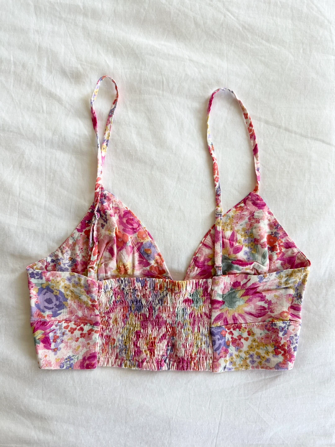 ⚽️ 🆕 H&M floral print crop top - photo 5