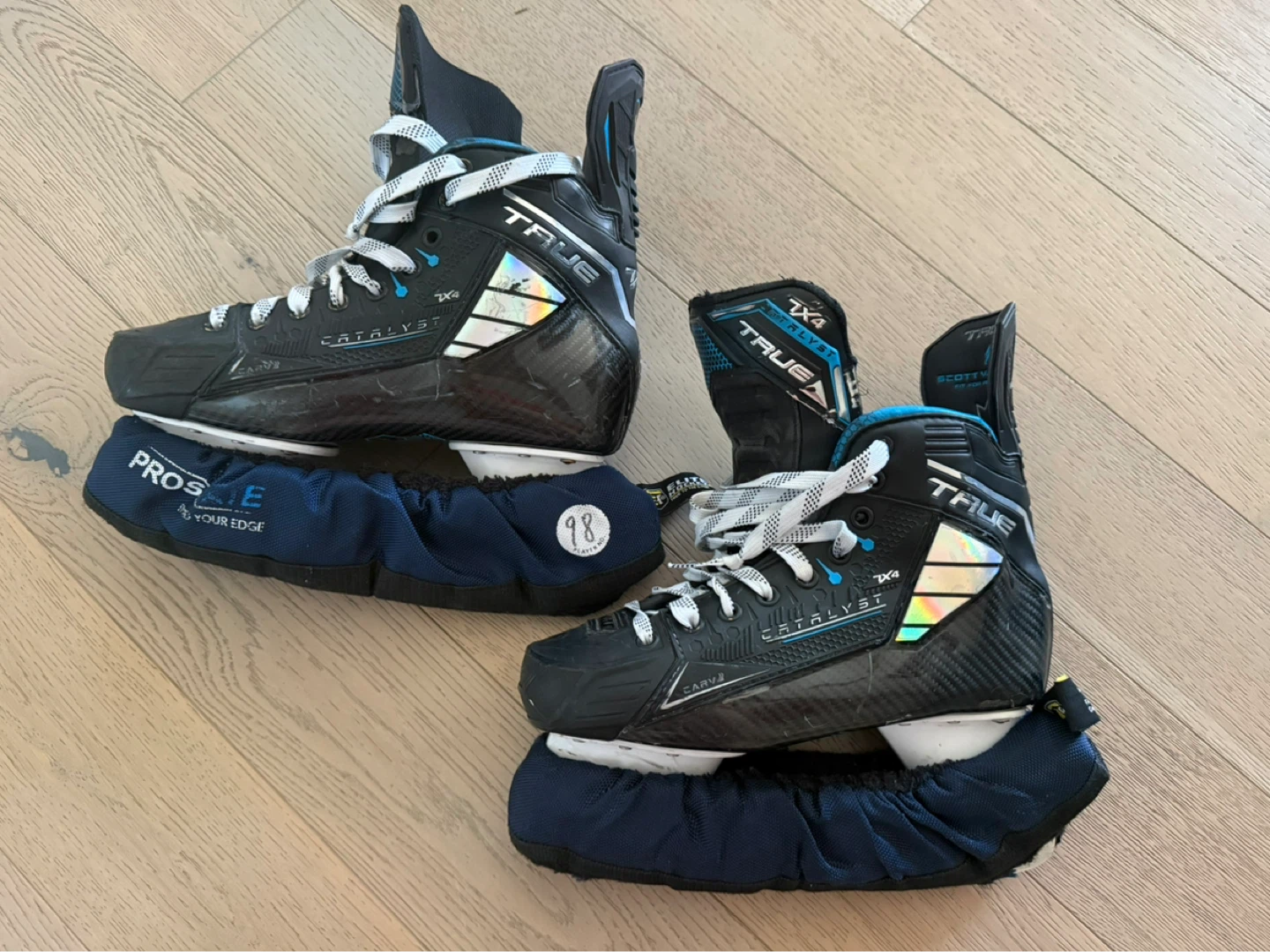 TRUE CATALYST 7X4 SENIOR HOCKEYSKATES size 7.5 mens - photo 4