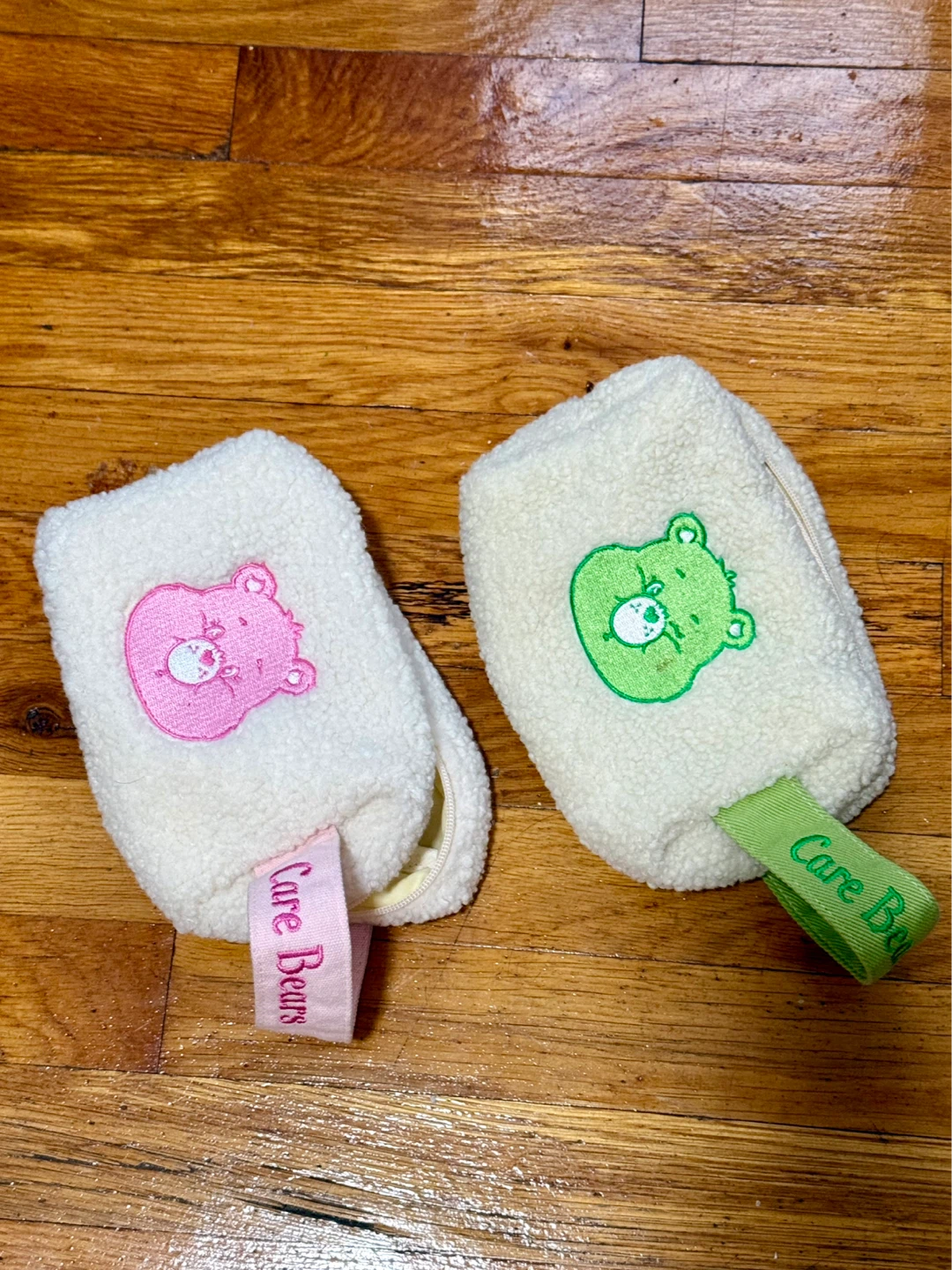 Care Bears Fuzzy Pouches (Set of 2)
