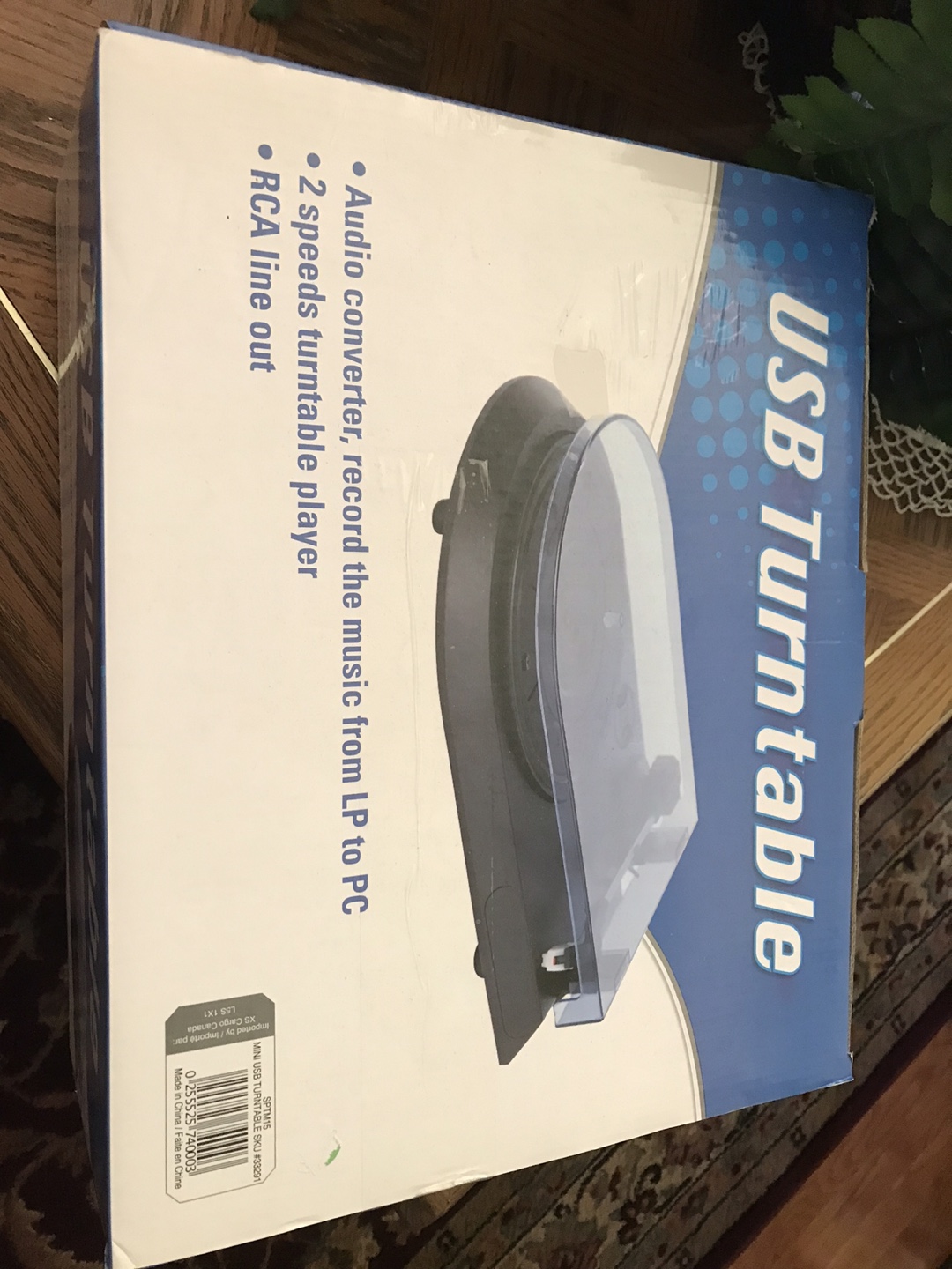 Portable USB Turntable SPT-M15
