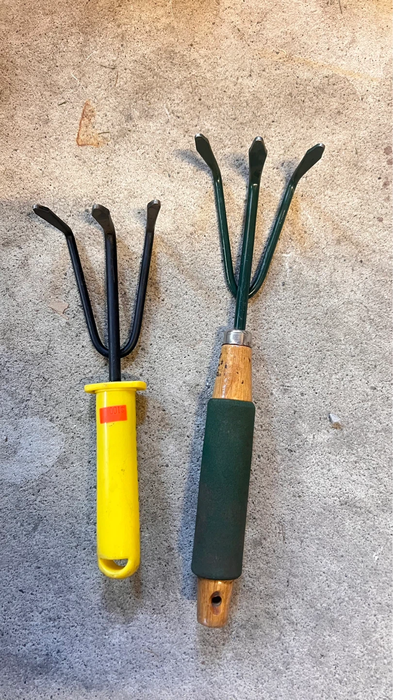 Garden Hand Tiller Set