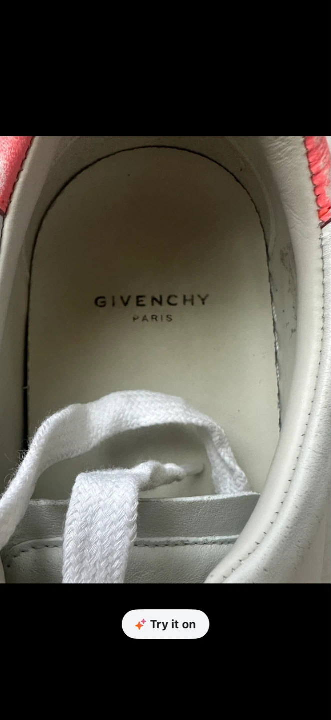 Givenchy Paris White Leather Sneakers ⚽️ - photo 2