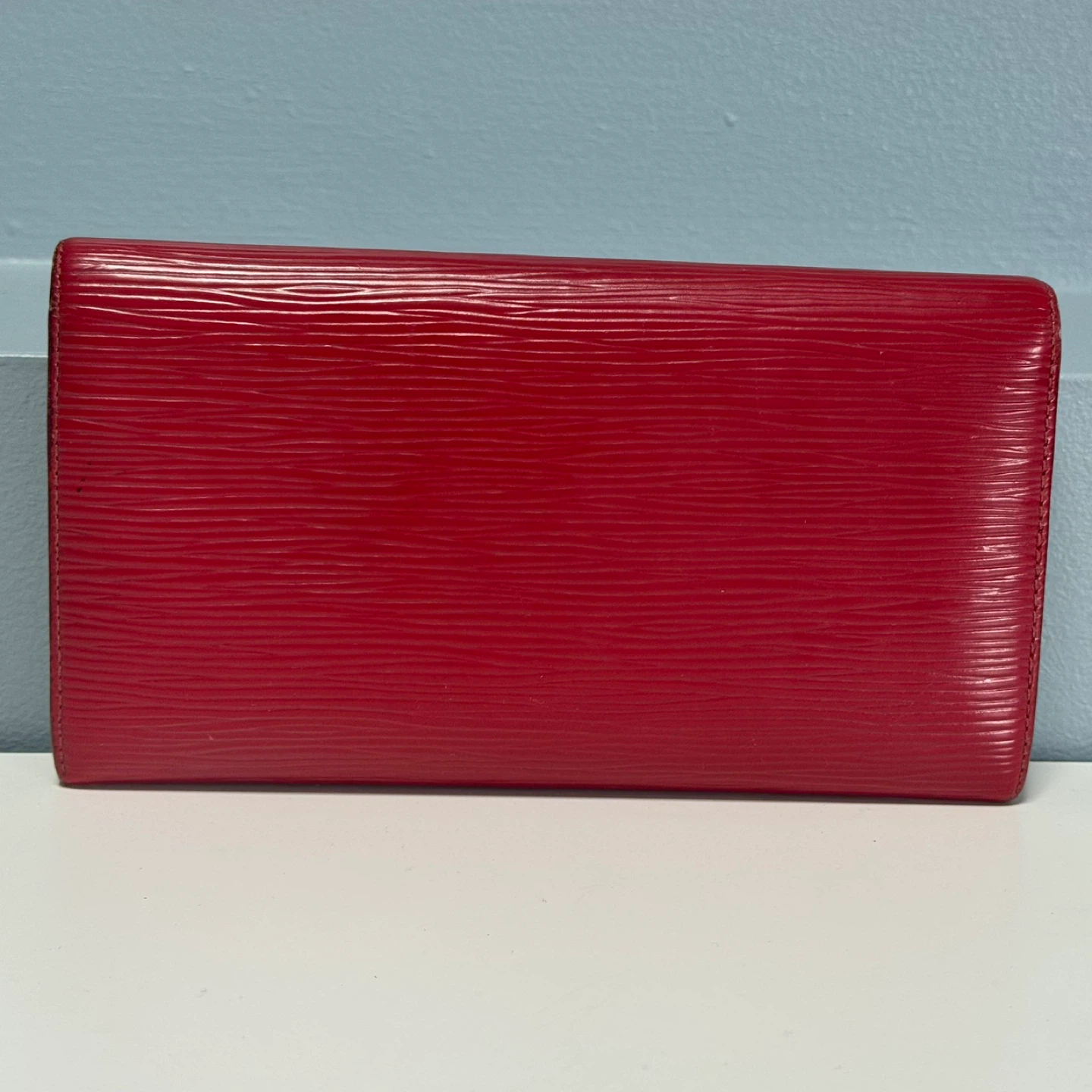Louis Vuitton Epi Red Leather Sara Wallet - photo 5