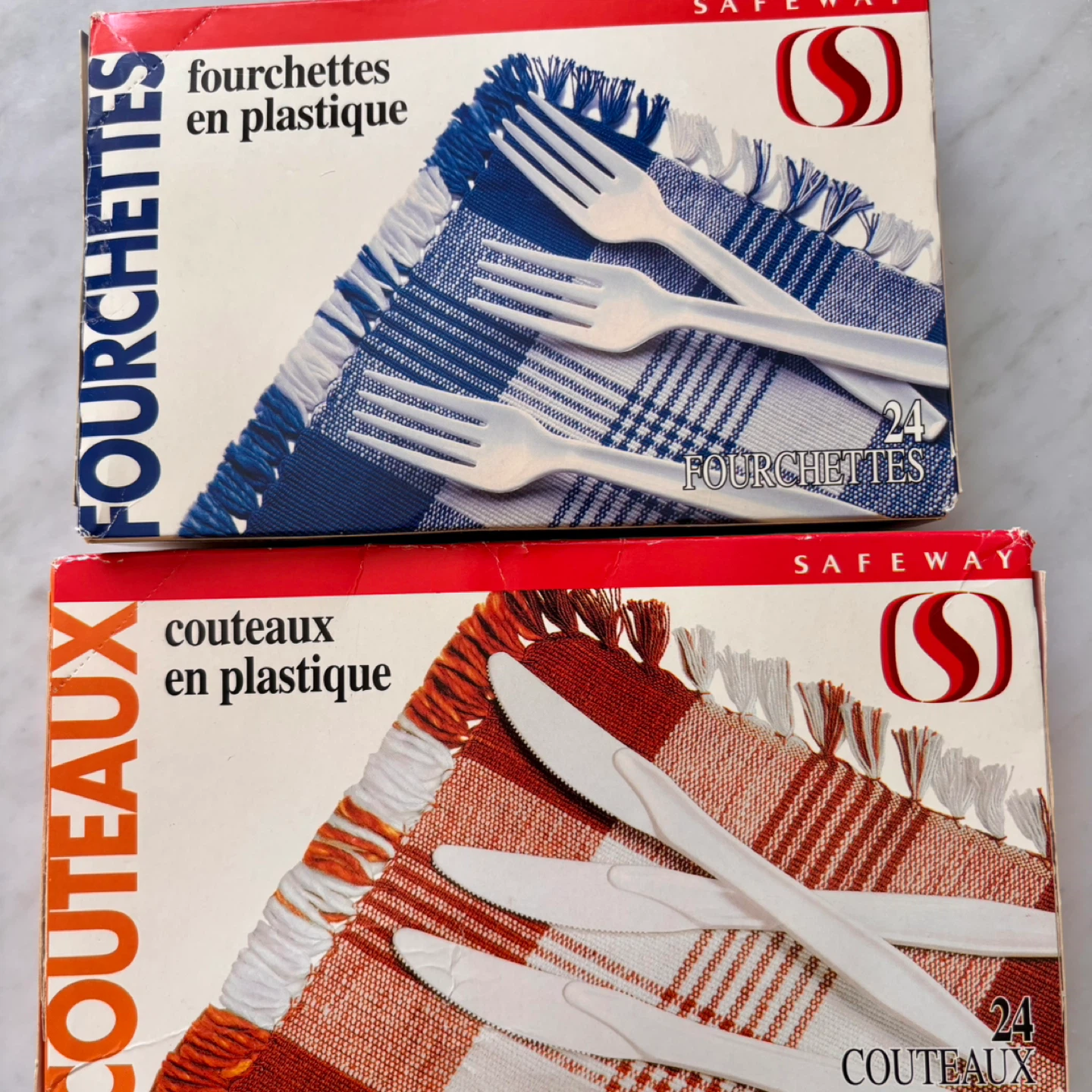 ⚽️ Safeway Plastic Forks & Knives Set - photo 2