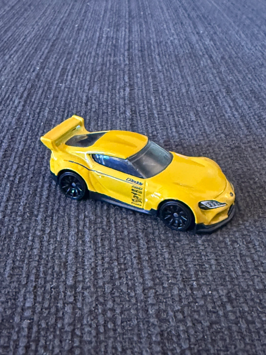 Yellow Toyota Supra Hot Wheels Car - photo 2