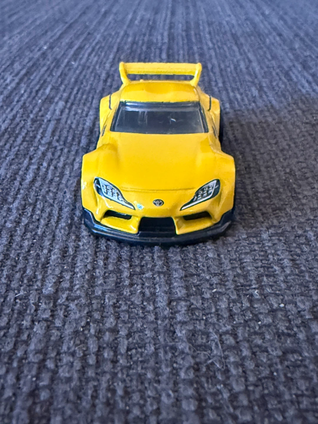 Yellow Toyota Supra Hot Wheels Car - photo 3