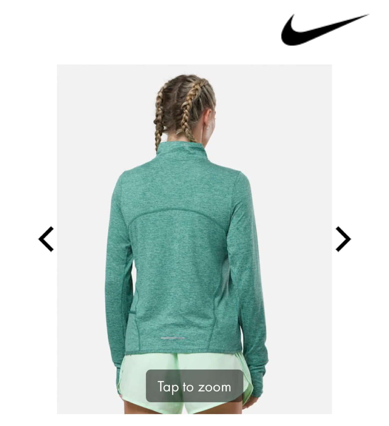 ⚽️ 🆕 Nike Running Half-Zip UV protection Top - size XS - photo 2