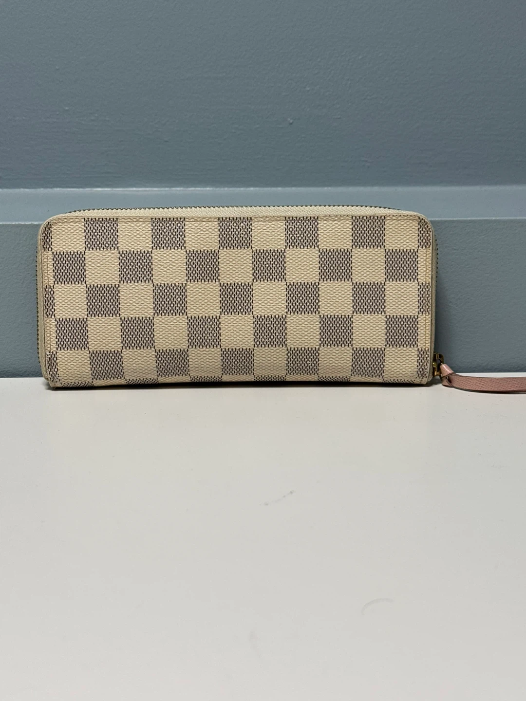 Louis Vuitton Damier Azur Long Zip Wallet Authentic - photo 2