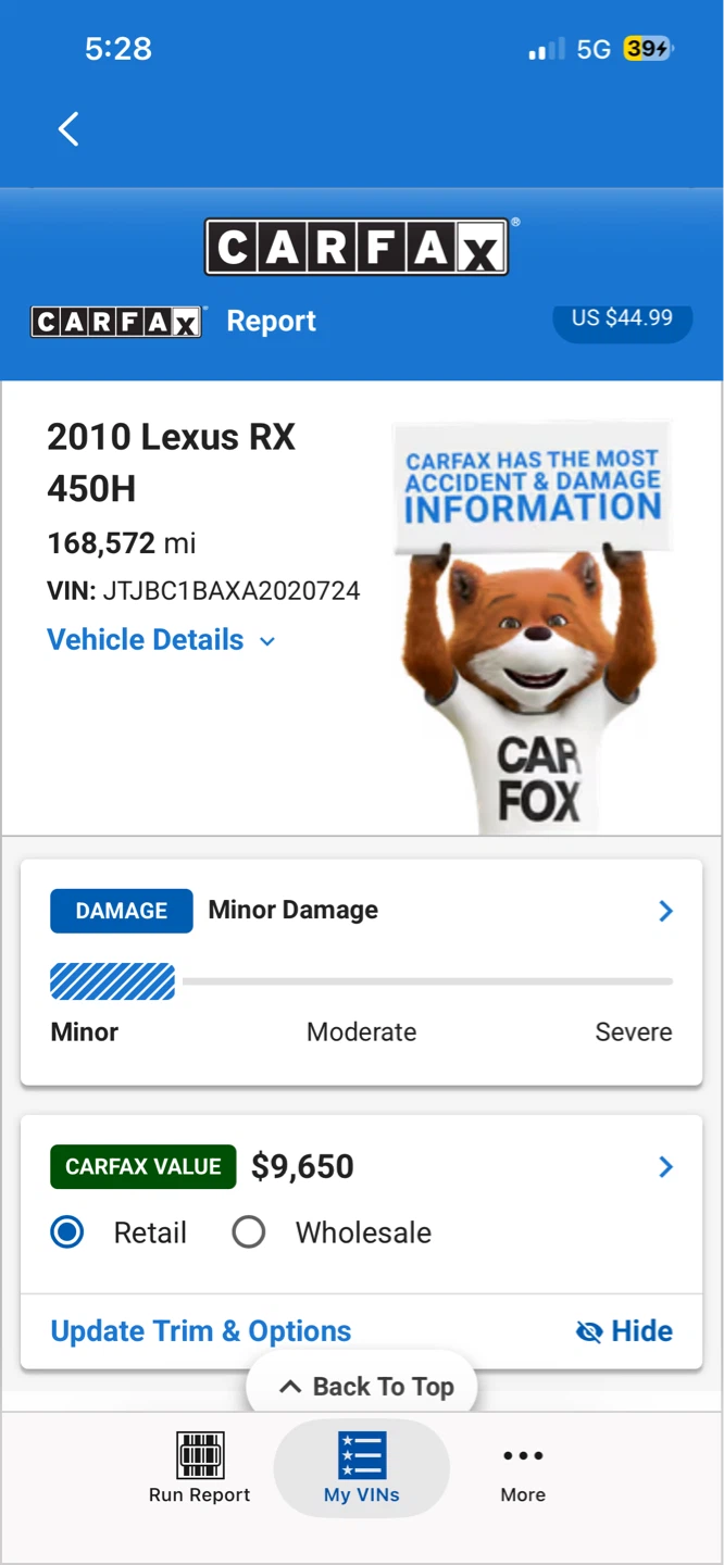 2010 Lexus rx450H - photo 3
