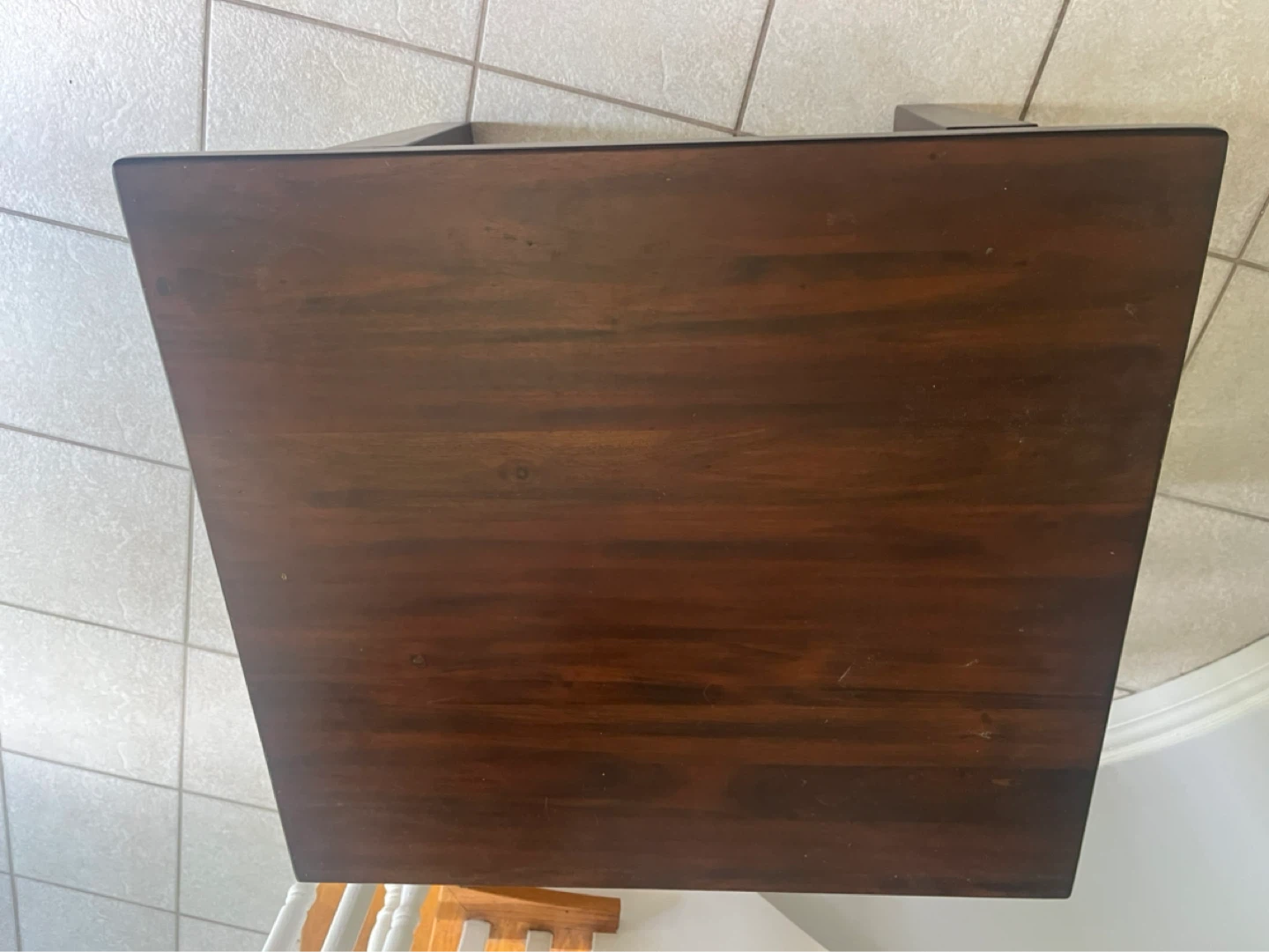 Dark Wood Side Table - photo 4