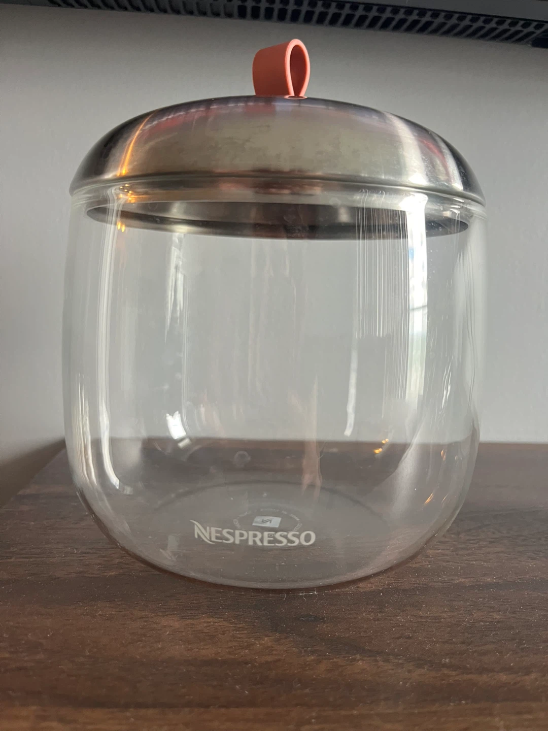 Nespresso Glass capsule dispenser